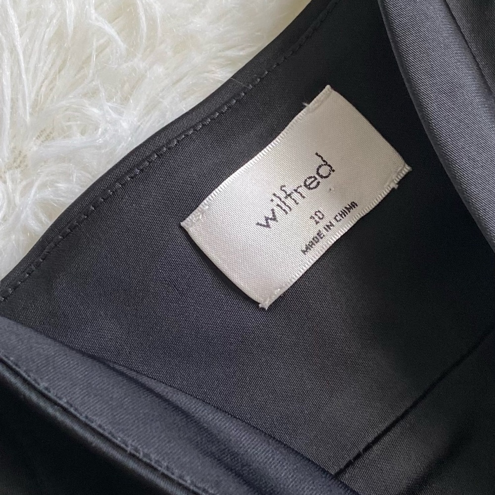 Aritzia Wilfred Black Fresca Dress - Picture 9 of 15